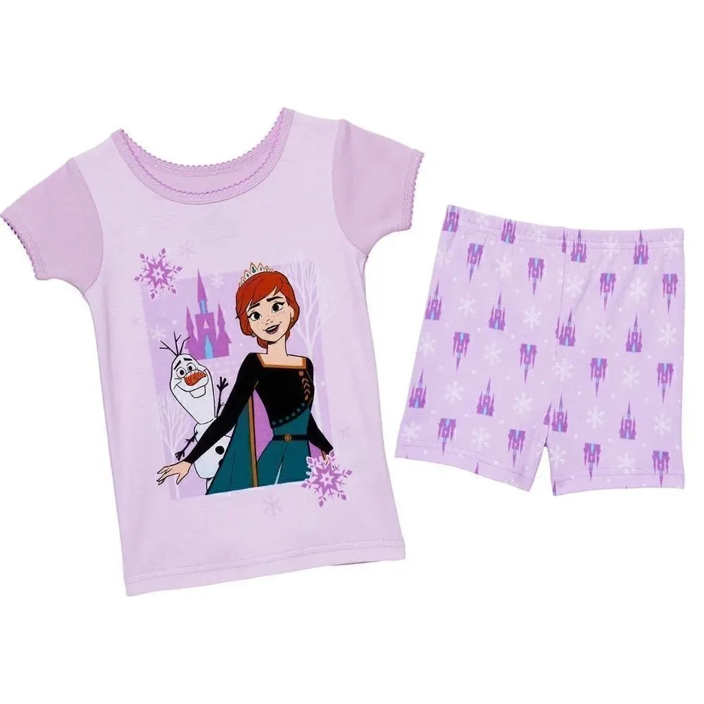 DISNEY FROZEN PJ 4 Piece Set - Picture 3 of 14